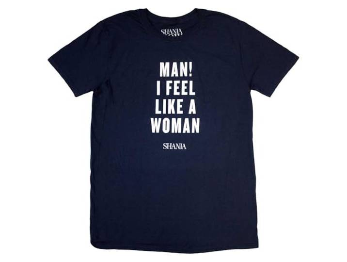 Shania Twain Feel Like A Woman T Shirt S
