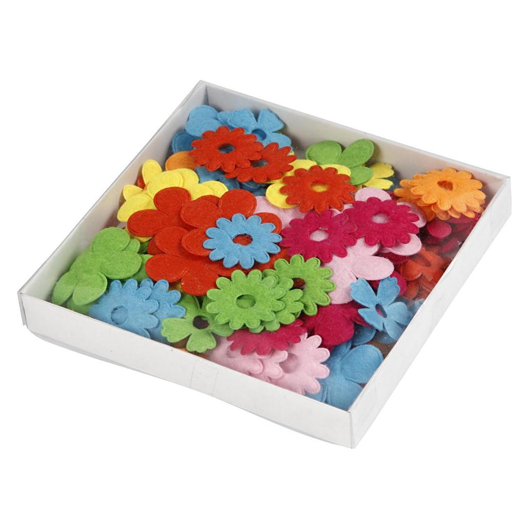 Creativ Company Felt Flowers (3.50 x 4.50 cm) (5707167108710)