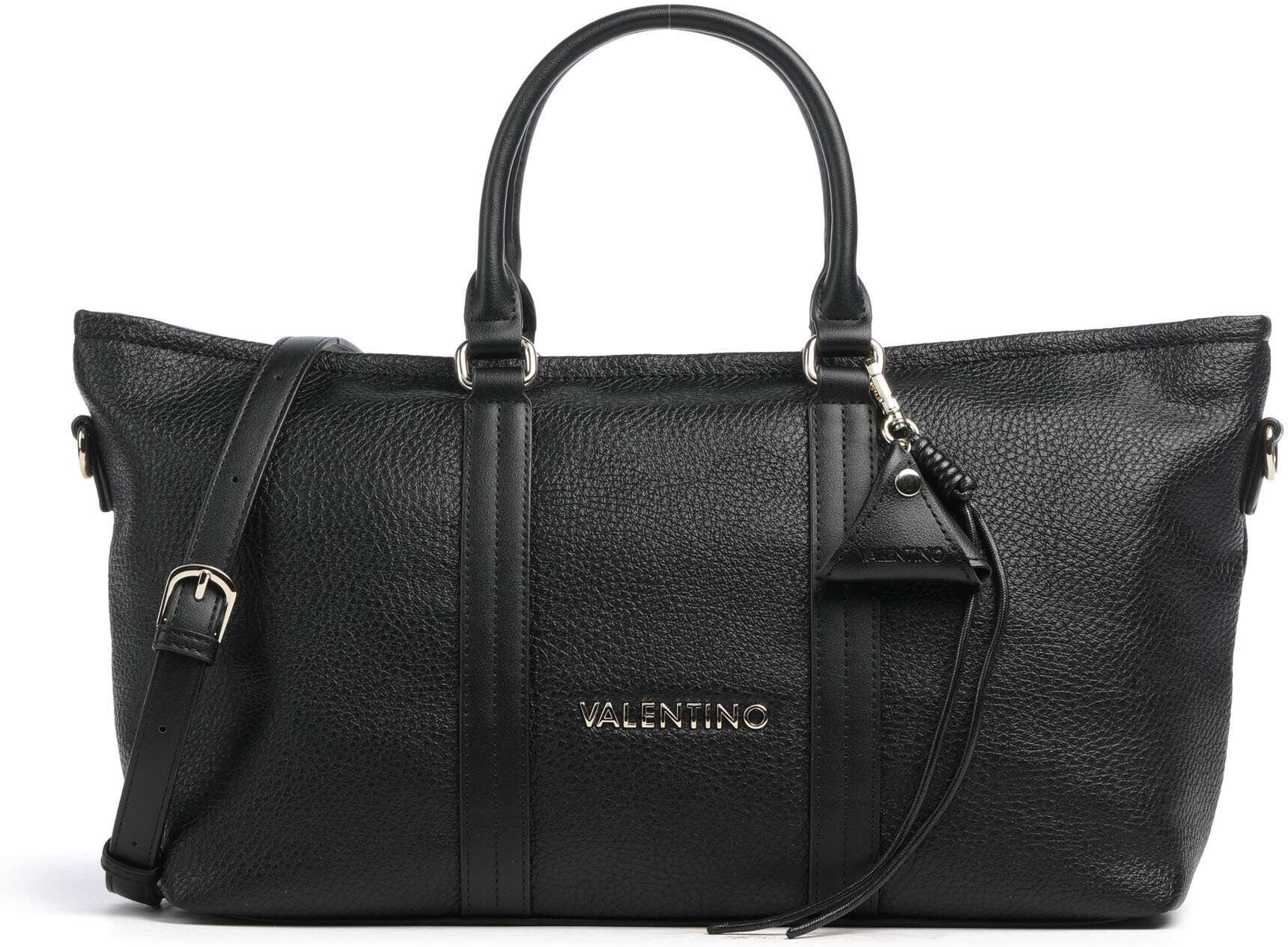 Valentino Bags Maury Handtasche aus Leder, schwarz