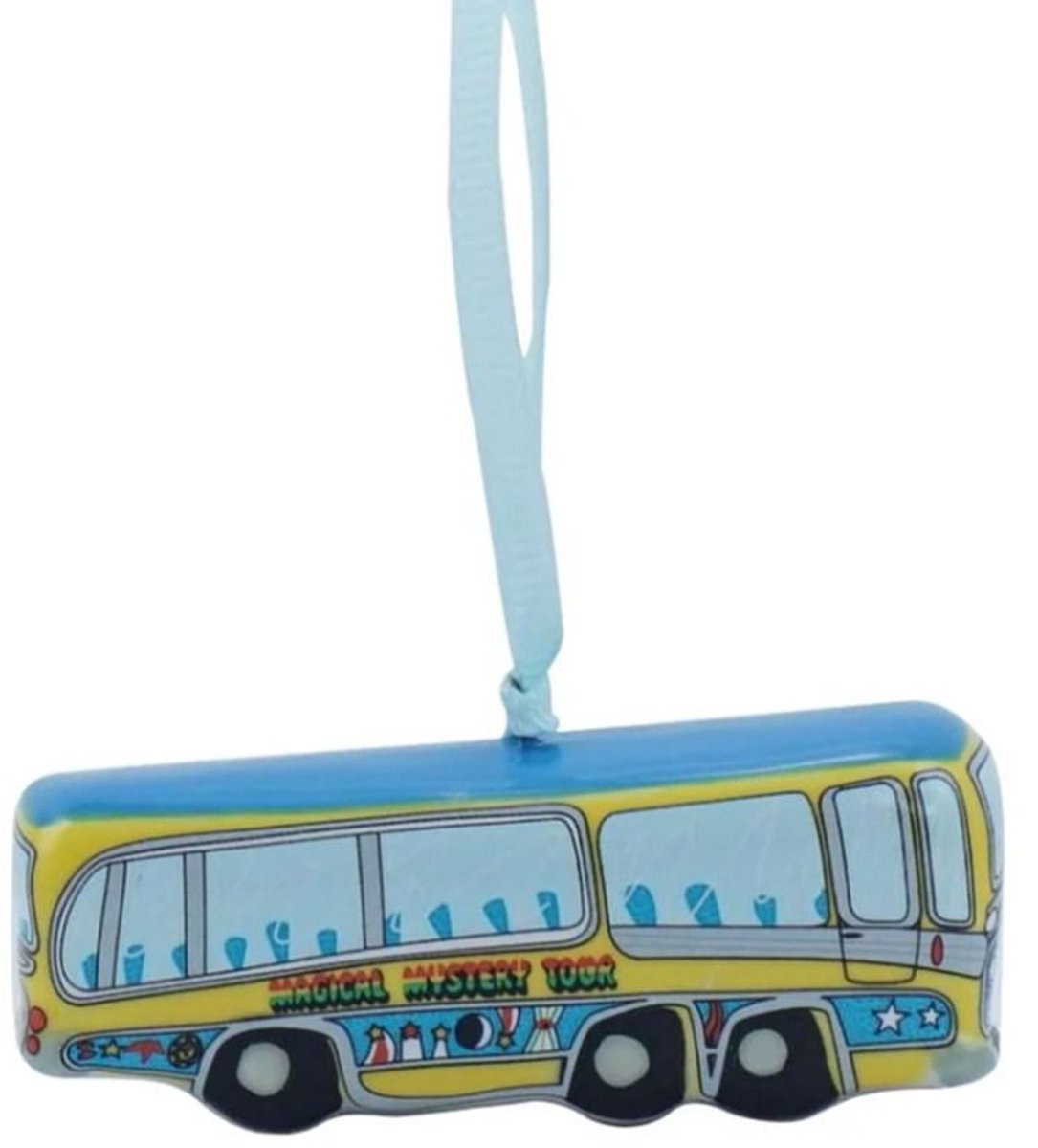 Half Moon Bay The Beatles Magical Mystery Tourbus Keramisch Hangend Decoratie-ornament