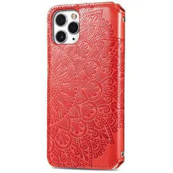 König Design Hülle Handy Schutz für Apple iPhone 11 Pro Case Flip Cover Tasche Etuis Rot Neu (Apple iPhone 11 Pro), Smartphone Hülle, Rot