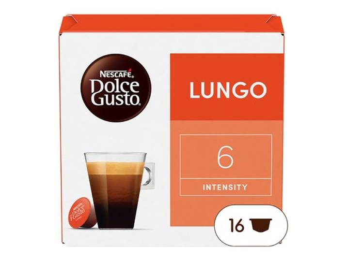 NESCAFE Capsules de café DOLCE GUSTO LUNGO x16