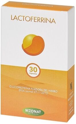 Mednat Nutrición Lactoferrin 30 Capsules