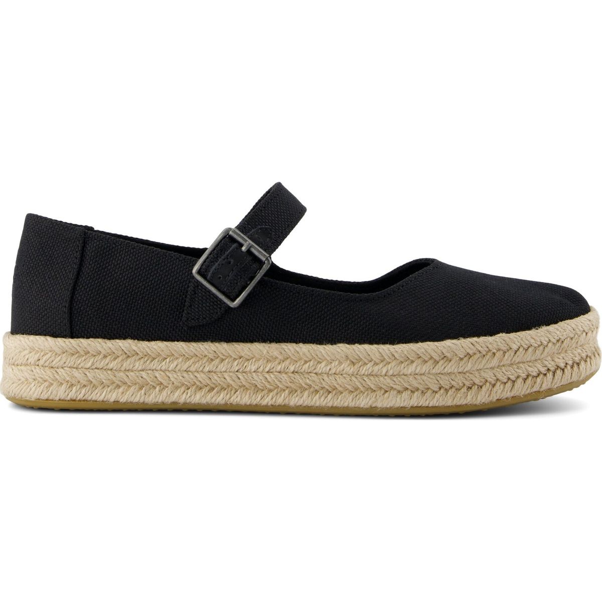 Toms Carolina Mary Jane black heavy canvas 38 10021878-38