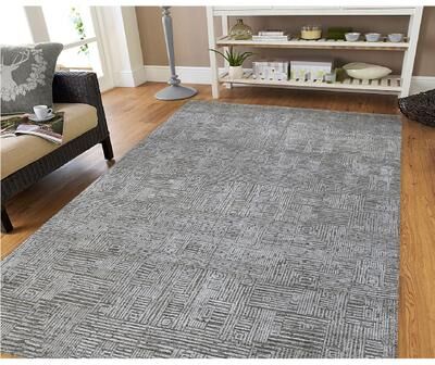 Amer Rugs Quartz Desoto Modern & Contemporary Geometric Hand-Knotted Area Rug