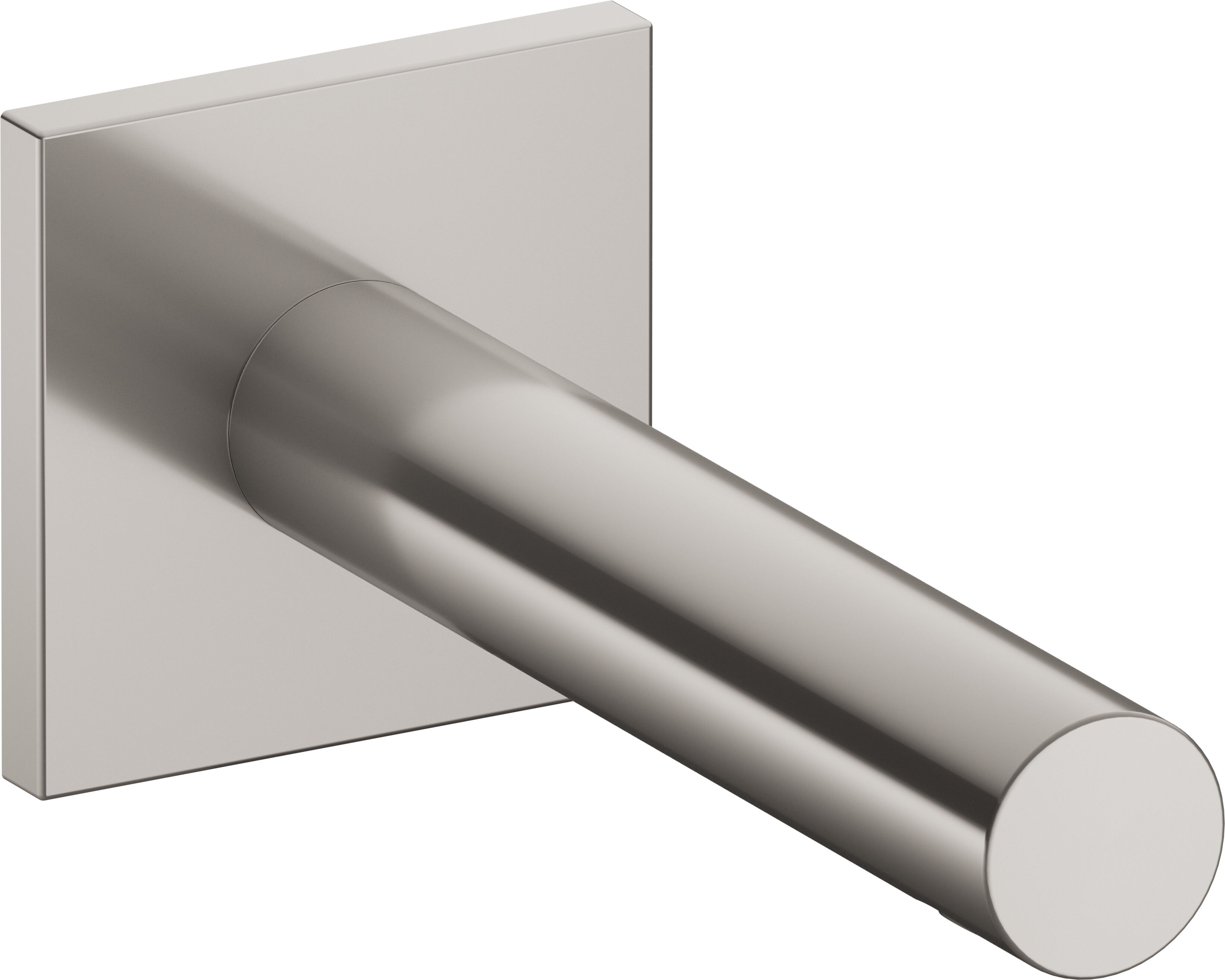 Keuco bec de baignoire 59545070002 130 mm, finition Inox , rosace carrée
