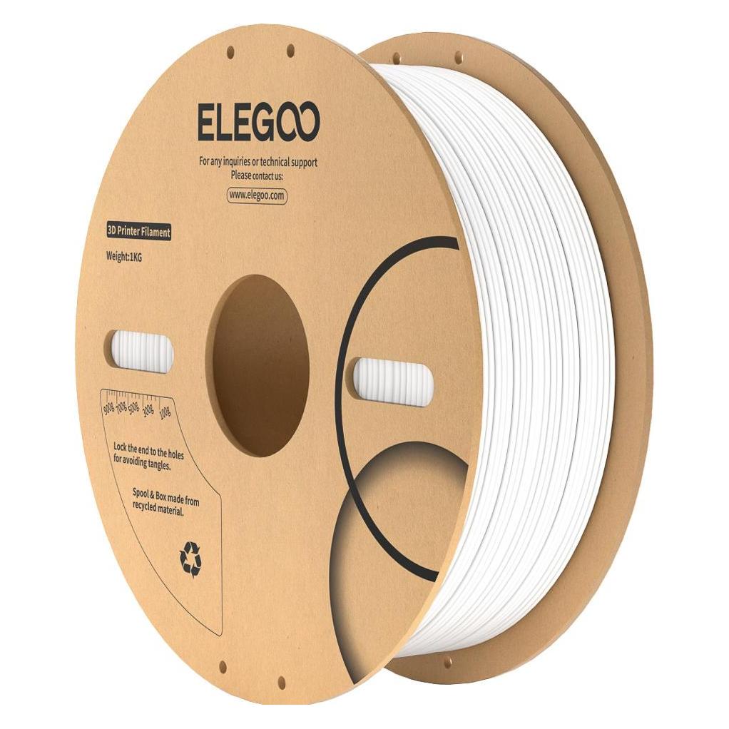 Elegoo ABS filament (white) (ABS, 1000 g, 1.75 mm) (50.203.0642)