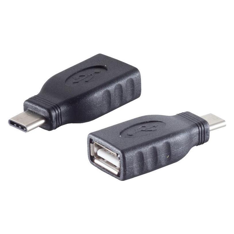 Shiverpeaks BS13-20013 Kabeladapter USB 3.1 Type-C USB 2.0 Type-A Schwarz (BS13-20013)
