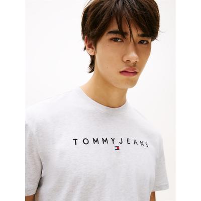 Tommy Jeans "TJM REGULAR LINEAR LOGO EXT" Rundhals, Regular Fit