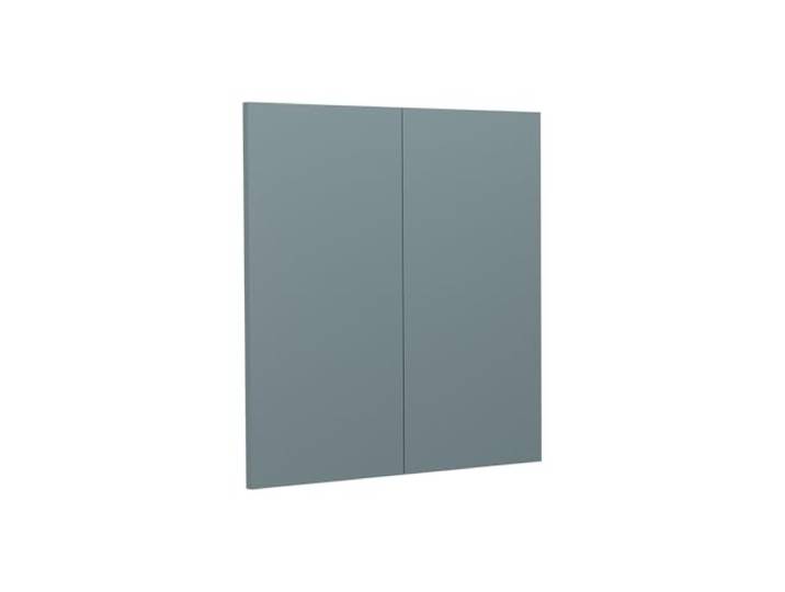 Vicco Küchenfront R-Line , Blau-Grau 59.2 x 59 cm Möbelfront für den Hängeschrank, passend für R-Line Küchenschränke zur einfachen Montage