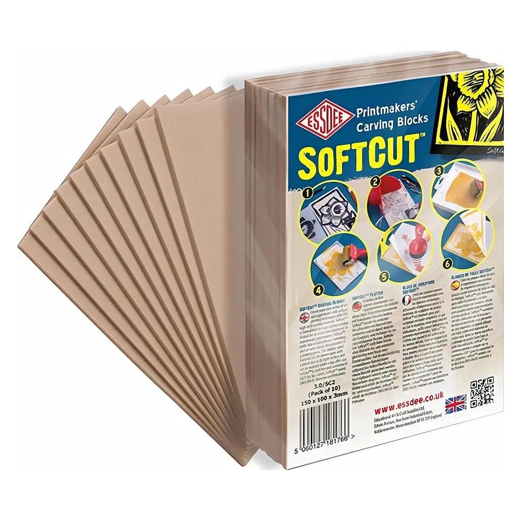 Essdee Softcut 105x100x3 mm - 10st. (3.0/SC1B)