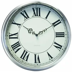 WANDUHR Design Weiß 35/35 cm