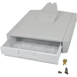 Ergotron Styleview Primary Storage, Notebookwagen, Grau, Weiss
