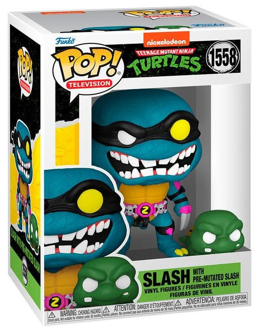 Northix Teenage Mutant Ninja Turtles Slash actiefiguur pre-gemuteerde variant