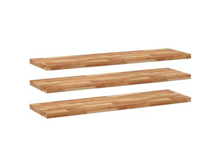 HKTMGDNG Schweberegal 3er Set 160x40x4cm Akazie Massivholz Wandboard Geölte Echtholz Wandboards für Wohnzimmer und Schlafzimmer schaffen platzsparenden Stauraum mit natürlicher Maserung.