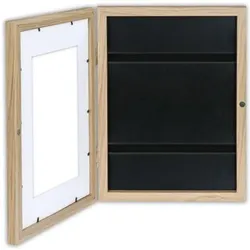 ZEP, Bilderrahmen, London Box Natural MRN82 Holz Rahmen Innenmass 14x21,5cm (14 x 21.50 cm)
