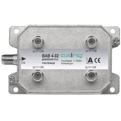 Axing BAB 4-02 Kabel-TV Abzweiger 4-fach 5 - 40 Mhz, 40 - 470 MHz, 470 - 862 MHz, 862 - 1006 MHz