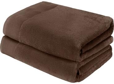"Fabstyles Camelot Bath Towel 600 GSM Zero-Twist Cotton Set of 2 - 27""x52"""