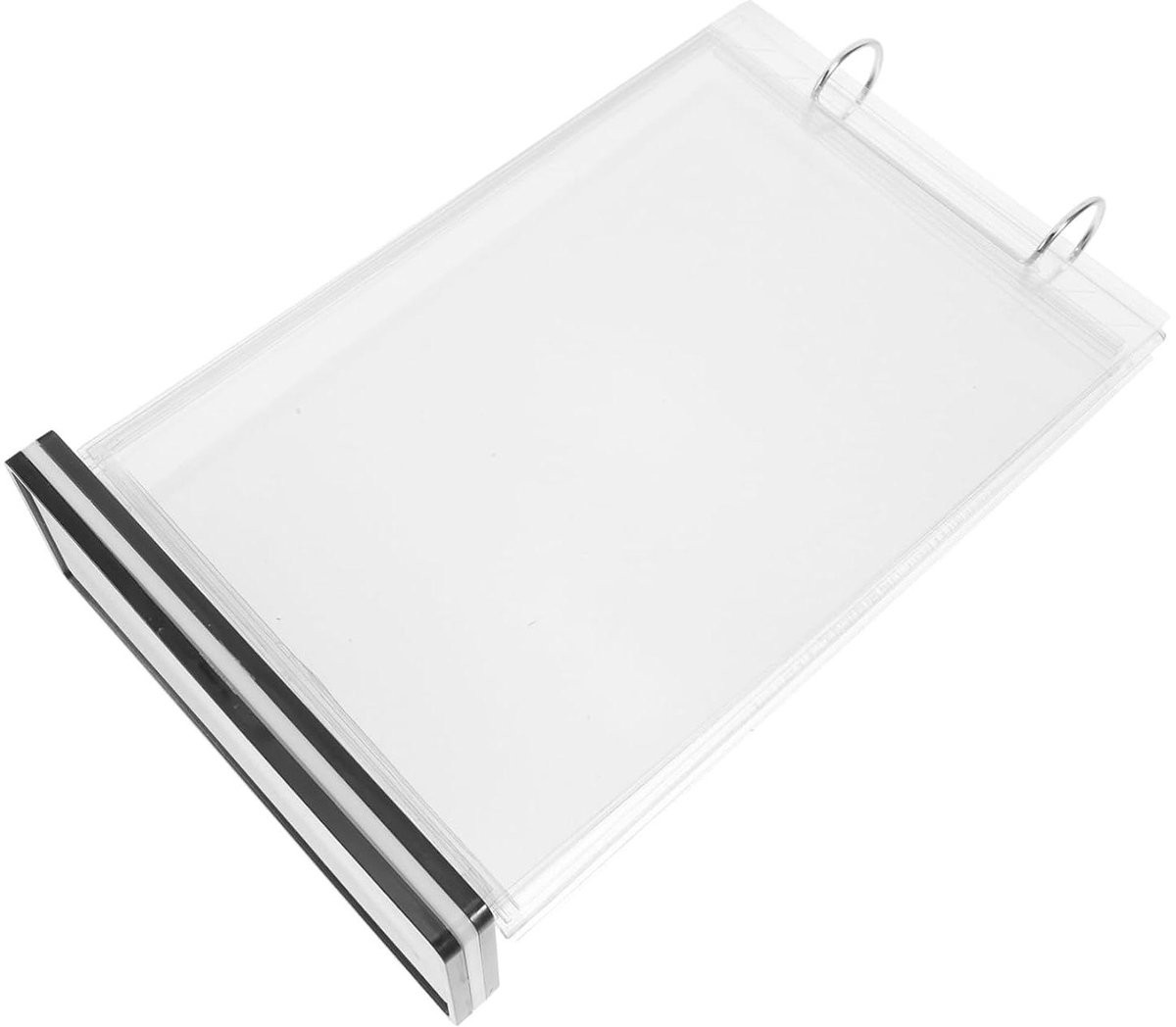 Acryl Menuhouder Transparant - Dubbelzijdige Displaystandaard - 36 x 22,5 cm