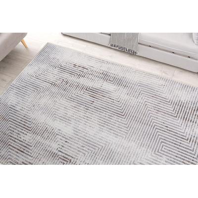 Teppich ARTE ESPINA "Maya 600", grau, B:120cm H:5mm L:170cm, Polyester, Teppiche, Teppich