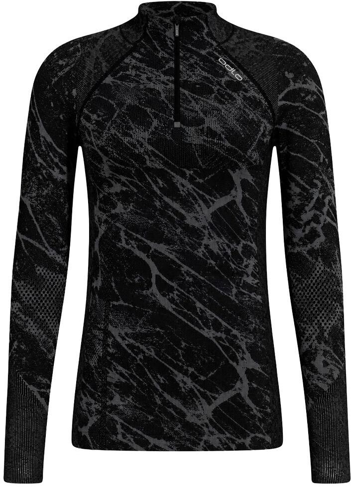 Odlo  - Performance Warm Blackcomb 1/2 Zip Black - M - Sous-vêtement technique