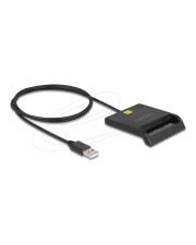 Delock Chipkartenleser USB-A schwarz (91724)
