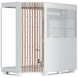 APNX V1-W-WT-v1 (ATX, mATX, Mini-ITX), PC Gehäuse, Mehrfarbig, Weiss