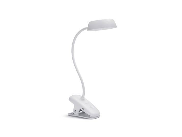 PHILIPS LED Schreibtischlampe Donutclip, 2.3W, 4000K, USB , weiss (weiß), 1, H: 30cm, Leuchten, LED Schreibtischlampe