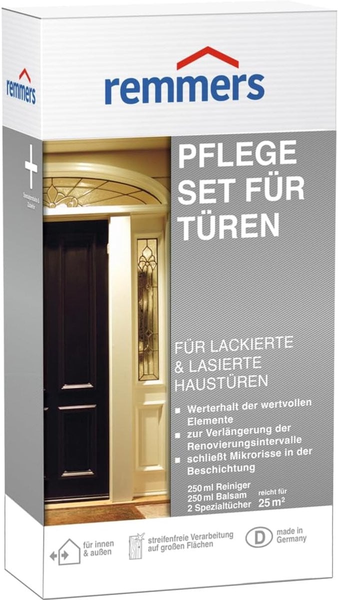 Deur Onderhoudsset voor Houten Deuren - Kleurloos - 500ml