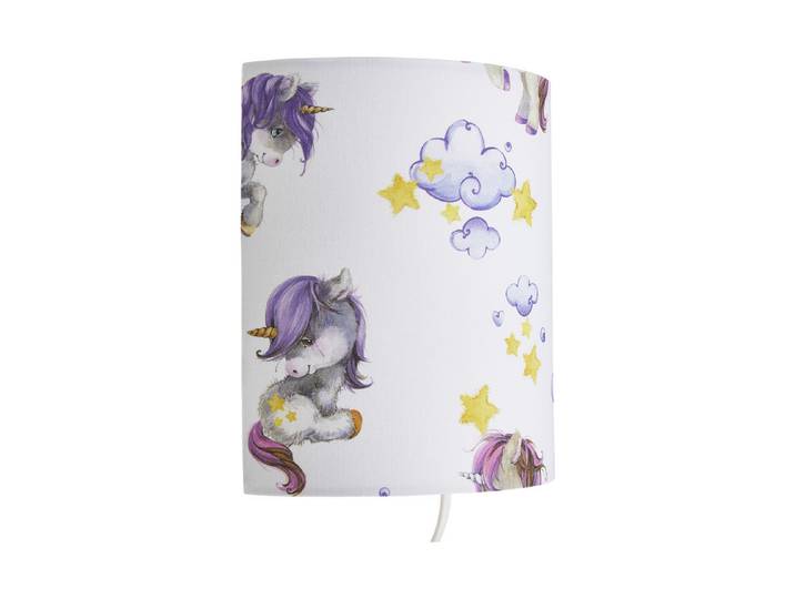 Rowa Wandlampe Einhorn Violett E14 40 W