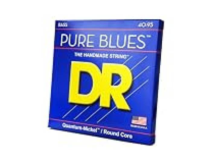 DR Strings PBVW-40 Cordes pour Basse Pure Blues (40-95)