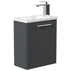 Gäste WC Badmöbel Pieni Slimline 40cm SoftClose in versch. Ausführungen