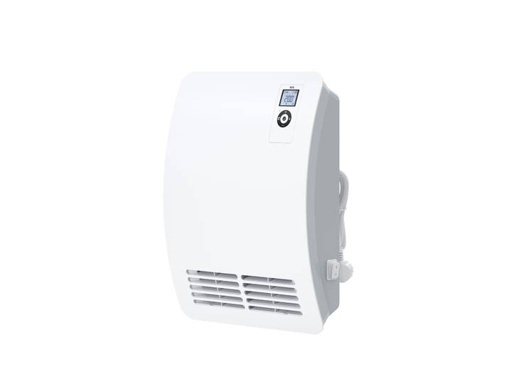 AEG HAUSTECHNIK Heizlüfter »VH Comfort«, energiesparend, 2000W für ca. 25 m², LC-Display , weiß, B:27,5cm H:47cm T:12,6cm, Heizstrahler, Wochenzeitschaltuhr, 120 Min. Timer, Silent Mode, Bad, (EU-Stecker), Heizlüfter