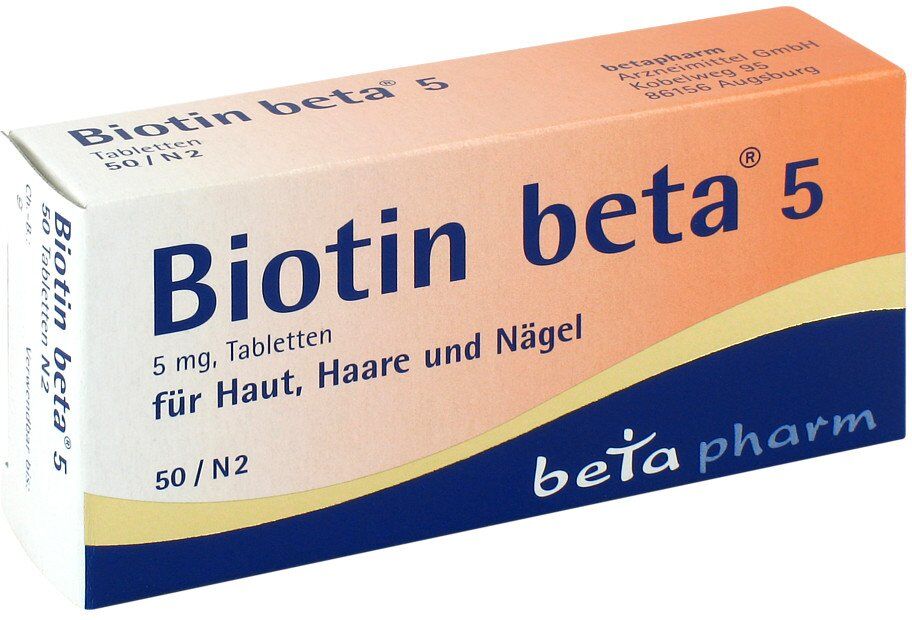 Biotin Beta 5 Tabletten