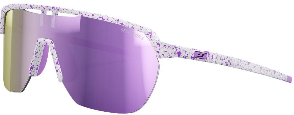 Julbo  - Frequency Mat Blanc Violet Spectron 3 - Lunettes de soleil