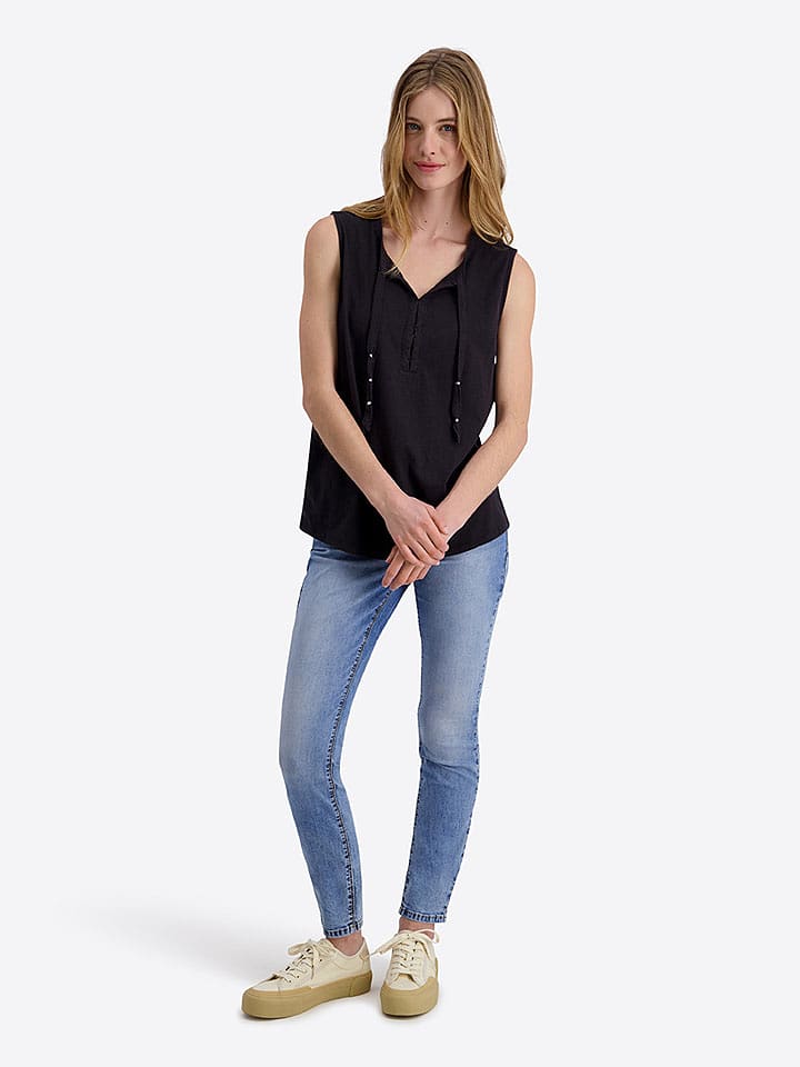 Timezone Top in Schwarz - L