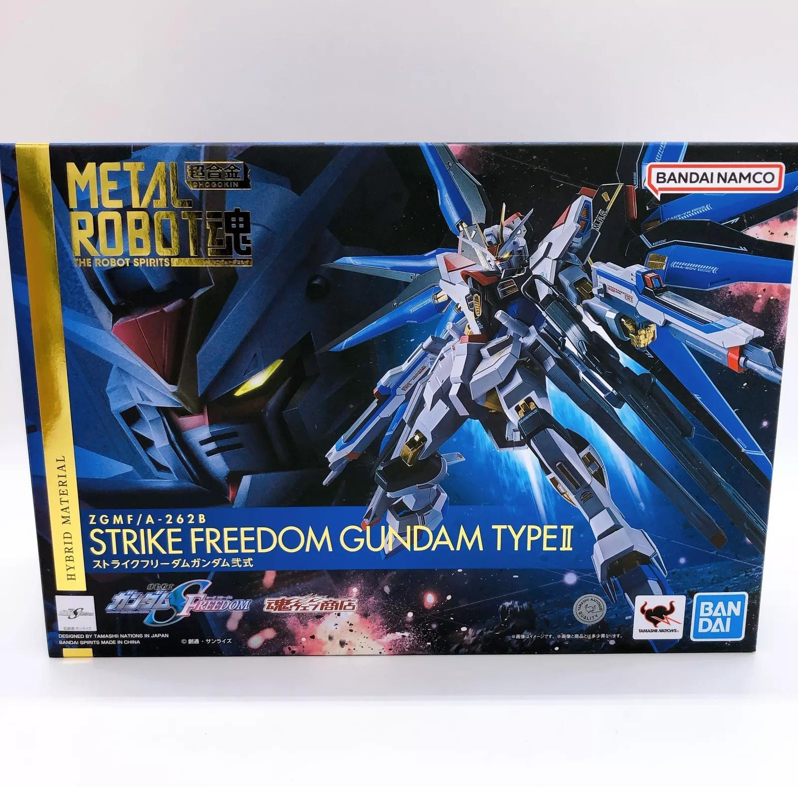 Bandai Metal Robot Spirits Strike Freedom Gundam Type 2 Figuur