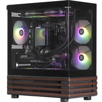 LCGS View 170WS, Gaming-PC schwarz/holz, Windows 11 Home