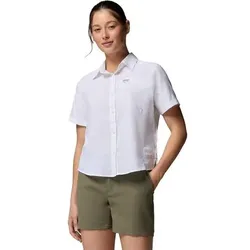 COLUMBIA Damen Hemd Silver Ridge Utility II SS Shirt, Größe XL in Weiß Weiß
