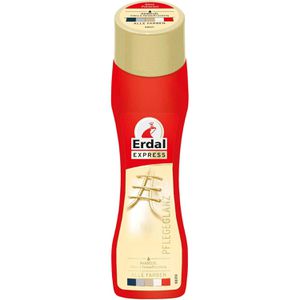 Erdal Schuhcreme Express Pflegeglanz, farblos, für Glattleder, mit Mandelöl, Tube, 75ml