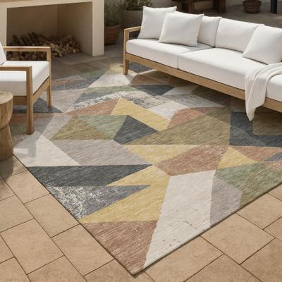Addison Rugs Machine Washable Indoor/ Outdoor Modern Anson Chantille Rug