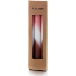 4x Balthasar, Kerzen, Dip Dye (3 Stk.)