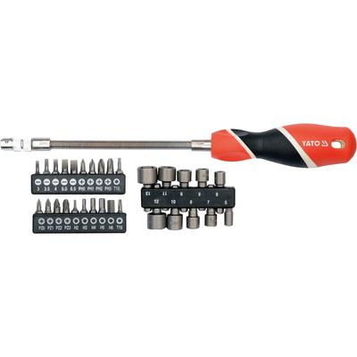 Yato Flexibler Schraubendreher mit Wechselbits
