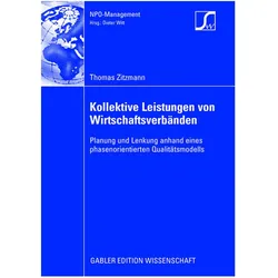 Kollektive Leistungen von Wirtschaftsverb?en, Fachbücher von Thomas Zitzmann