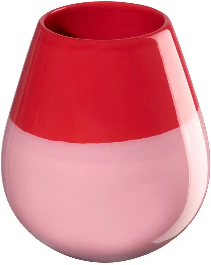 ASA SELECTION Vase Joy   ¦ rosa/pink ¦ Porzellan ¦ Maße (cm): H: 9  Ø: 18