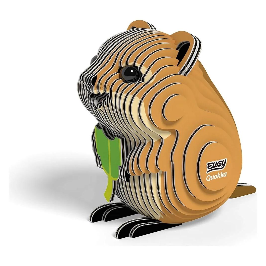 Eugy 3D Bastelset Kurzschwanzkänguru (9421036940671-9421036940671)