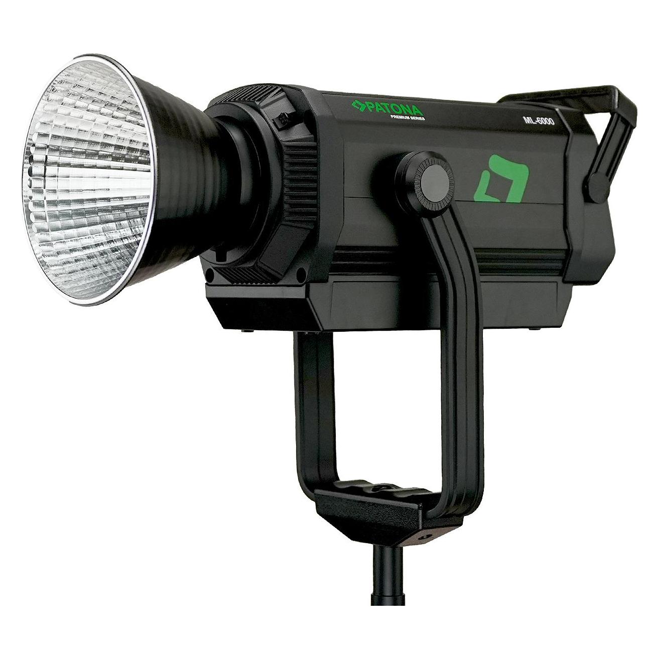 Patona Premium LED professionelles Fotolicht Videolicht LED 600W COB ML-6000 inkl. Tragetasche (Videoleuchte) (4215)