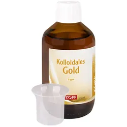 Kolloidales Gold - Konzentration 5 ppm