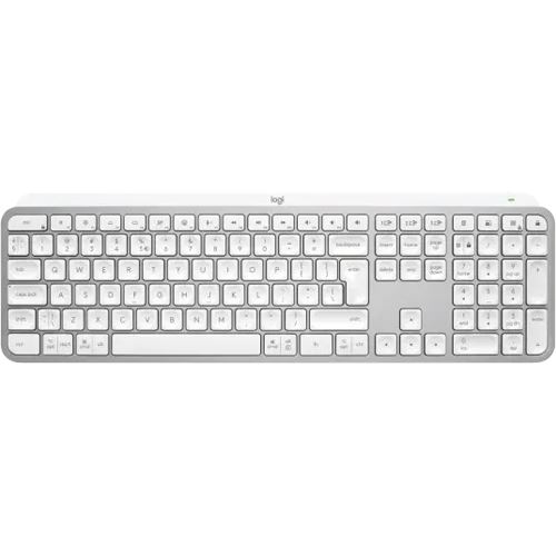 Logitech MX Keys S USB 2.4GHz Bluetooth Englisch (US) weiß (kabellos)