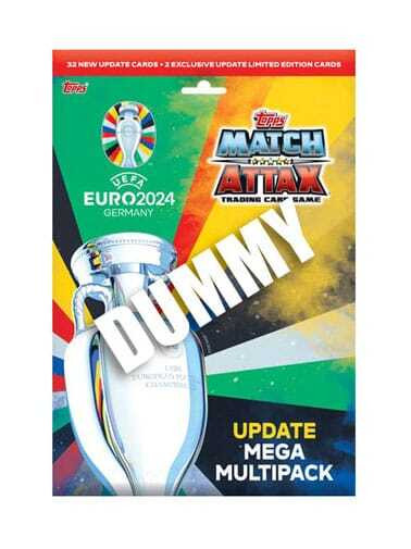Topps UEFA EURO 2024 Collectiekaarten Update Mega-verpakking